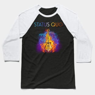 STATUS QUO BAND XMAS Baseball T-Shirt